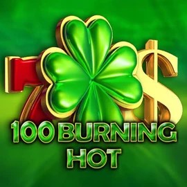 Slots logo of 100 Burning Hot from Amusnet Interactive at AllySpin Casino