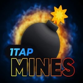 1Tap Mines logo – Casino Games by Turbo Games at AllySpin Casino
