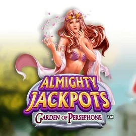 Almighty Jackpots: Garden of Persephone logo – Jackpots by Novomatic at AllySpin Casino