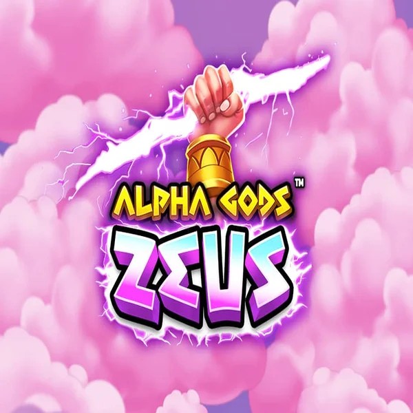 Slots logo of Alpha Gods Zeus from PearFiction Studios at AllySpin Casino
