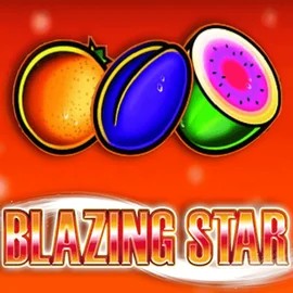 Blazing Star slot logo by Merkur Gaming at AllySpin Casino