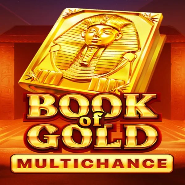 Book of Gold Multichance logo by Playson at AllySpin Casino