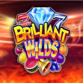 Brilliant Wilds online game logo by iSoftBet on allysspins.com