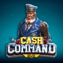 Cash of Command by Play'n GO, showcased at allysspins.com – game logo