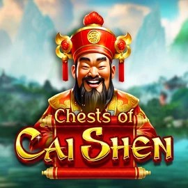 Chests of Cai Shen slot logo by Pragmatic Play at AllySpin Casino