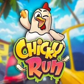 Chicky Run slot logo by PG Soft at AllySpin Casino