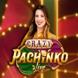 Crazy Pachinko logo by Evolution AllySpin Casino