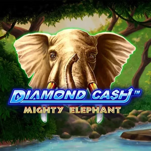 Try Diamond Cash Mighty Elephant slot by Greentube on allysspins.com – logo image