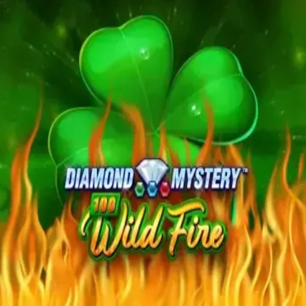 Diamond Mystery 100 Wild Fire logo by Greentube at AllySpin Casino