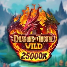 Dragons of Arcane Wild by Foxium, showcased at allysspins.com – game logo