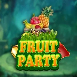 Fruit Party slot logo by Top Trend Gaming at AllySpin Casino