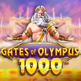 Gates of Olympus 1000 logo by Pragmatic Play at AllySpin Casino