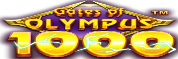 Gates of Olympus 1000 slot logo by Pragmatic Play at AllySpin Casino
