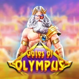 Official Slots logo: Gates of Olympus by Pragmatic Play at AllySpin Casino