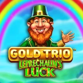 Gold Trio Leprechaun's Luck logo – Slots by Playtech at AllySpin Casino
