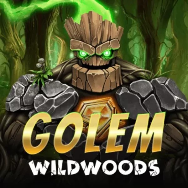 Golem Wildwoods by BF Games, showcased at allysspins.com – game logo