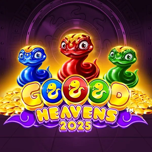 Goood Heavens logo – Slots by Rarestone Gaming at AllySpin Casino