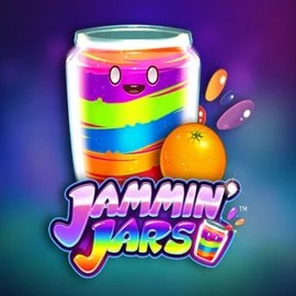 Jammin Jars online game logo by Push Gaming on allysspins.com