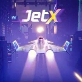 jetX slot icon by SmartSoft, available at AllySpin Casino