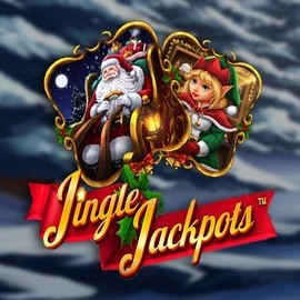 Jingle Jackpots slot icon by Dragon Gaming, available at AllySpin Casino
