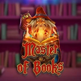 Master of Books slot logo by Swintt at AllySpin Casino