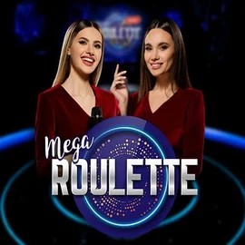 Mega Roulette logo by Pragmatic Play AllySpin Casino