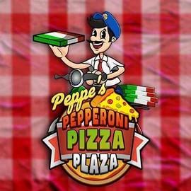 Peppe’s Pepperoni Pizza Plaza slot icon by Pragmatic Play, available at AllySpin Casino