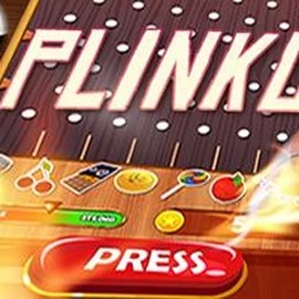 Enjoy Plinko by BGAMING – logo hosted on allysspins.com