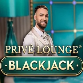 Privé Lounge Blackjack by Pragmatic Play, showcased at allysspins.com – game logo