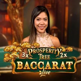 Prosperity Tree Baccarat logo by Evolution at AllySpin Casino