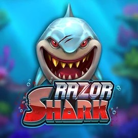 Razor Shark slot visual from Push Gaming available on allysspins.com