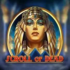 Scroll of Dead slot logo by Play'n GO at AllySpin Casino