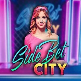 Side Bet City slot logo by Evolution at AllySpin Casino