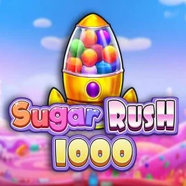 Official Slots logo: Sugar Rush 1000 by Pragmatic Play at AllySpin Casino
