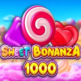 Sweet Bonanza 1000 by Pragmatic Play, showcased at allysspins.com – game logo