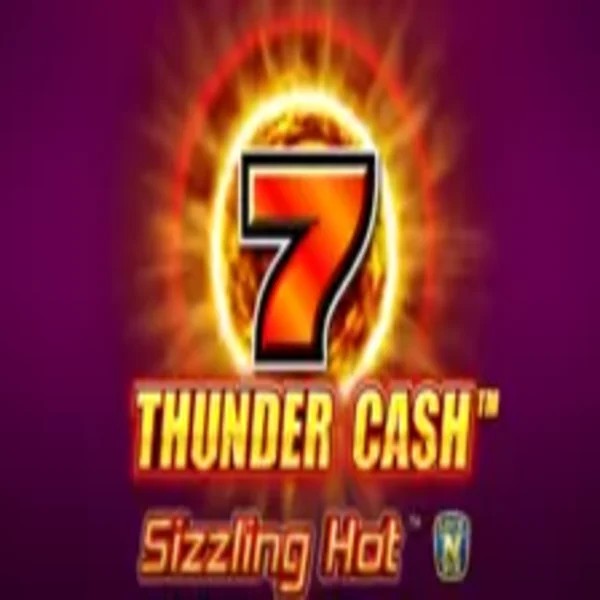 Thunder Cash Sizzling Hot slot logo by Novomatic at AllySpin Casino
