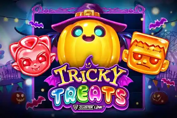 Official Slots logo: Tricky Treats by Push Gaming at AllySpin Casino