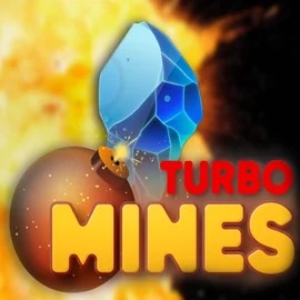 Turbo Mines slot icon by Turbo Games, available at AllySpin Casino
