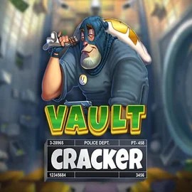 Vault Cracker slot logo by Red Tiger Gaming at AllySpin Casino